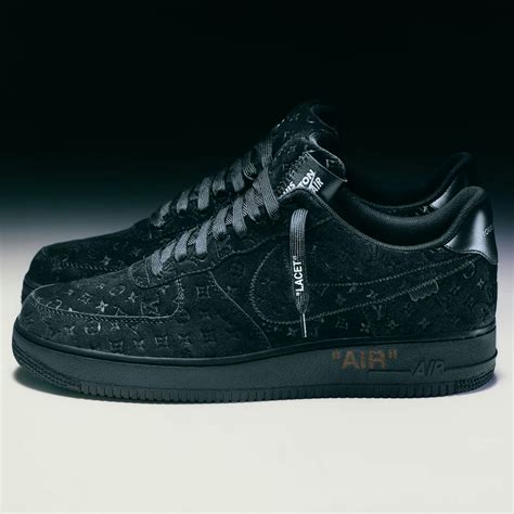 air force 1 louis vuitton black